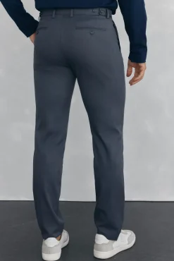 Pantalón chino print slim