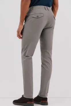 Pantalón chino print slim