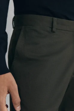 Pantalón chino print slim fit