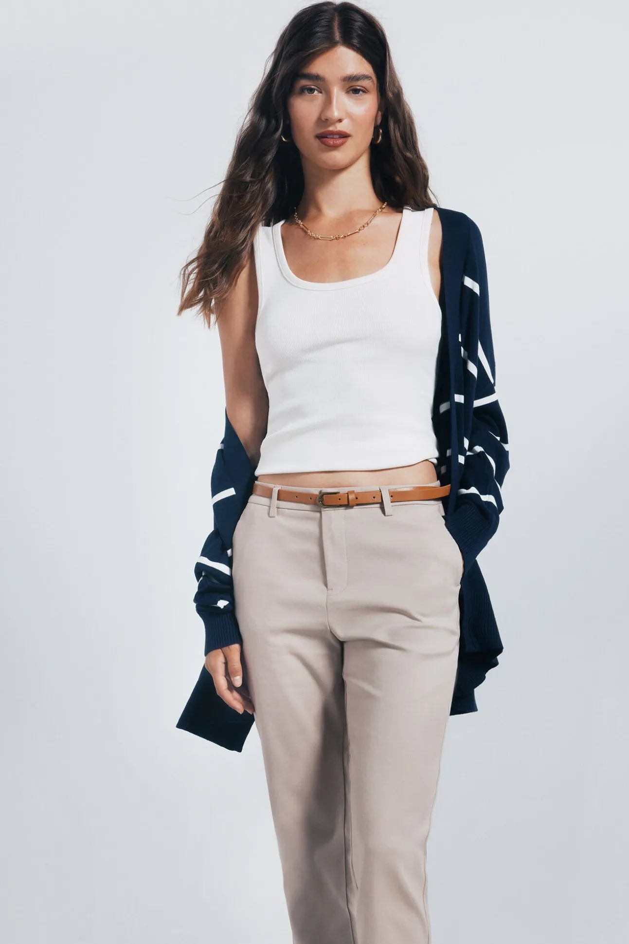 Pantalón chino recto