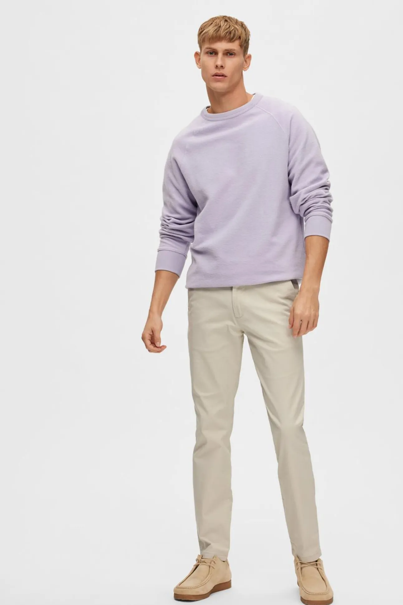 Pantalón chino Slim Fit confeccionado con algodón orgánico