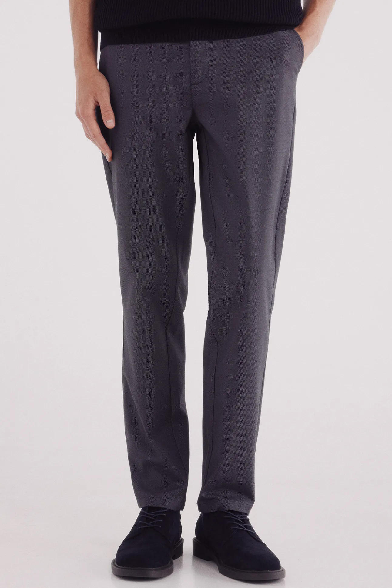 Pantalón chino vestir comfort slim fit