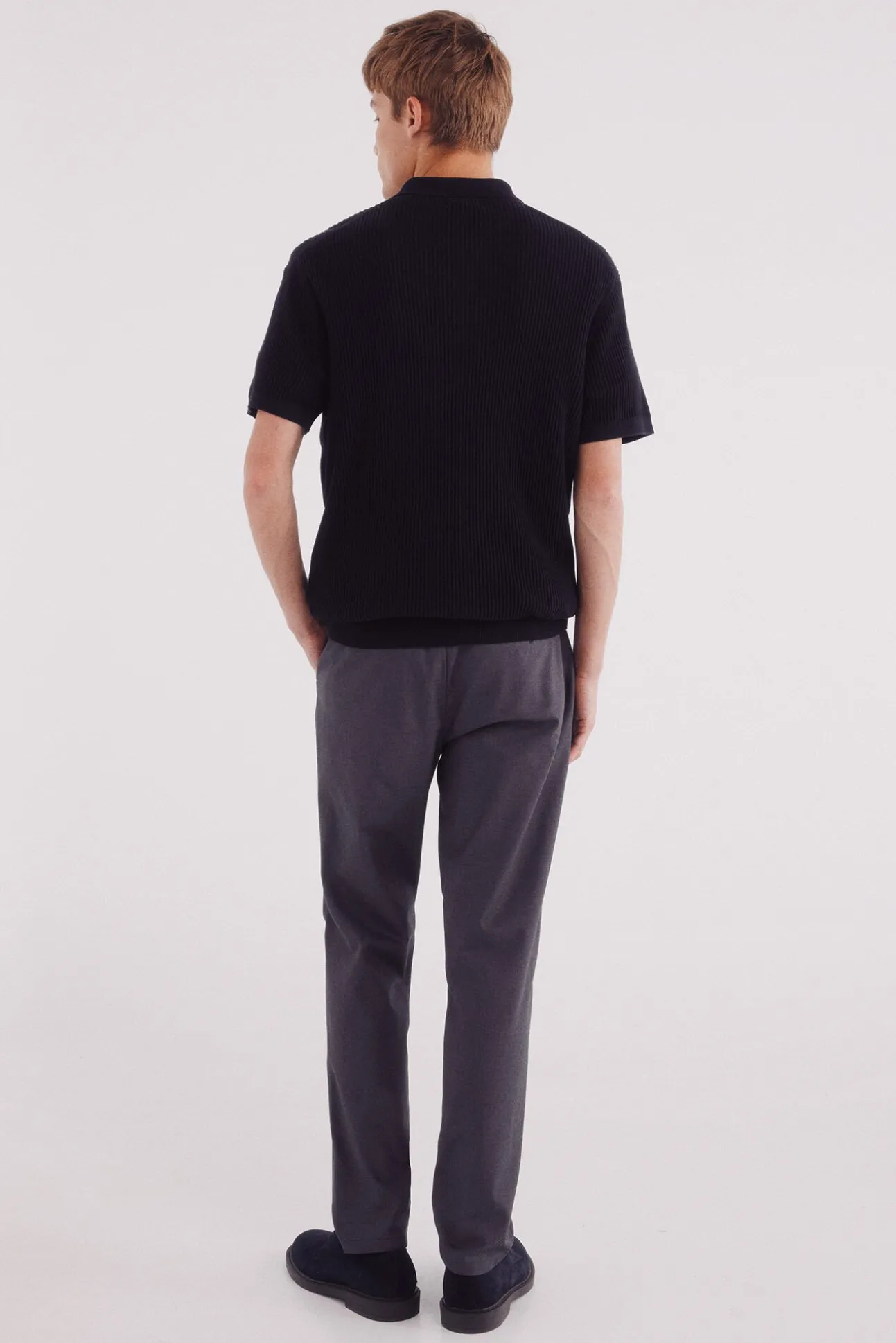 Pantalón chino vestir comfort slim fit