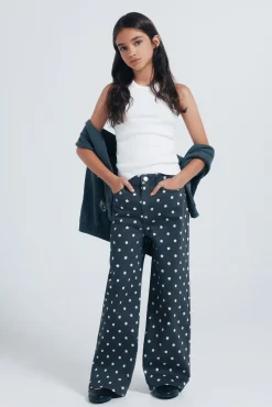 Pantalón culotte margaritas niña