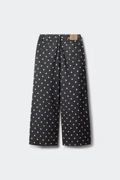 Pantalón culotte margaritas niña