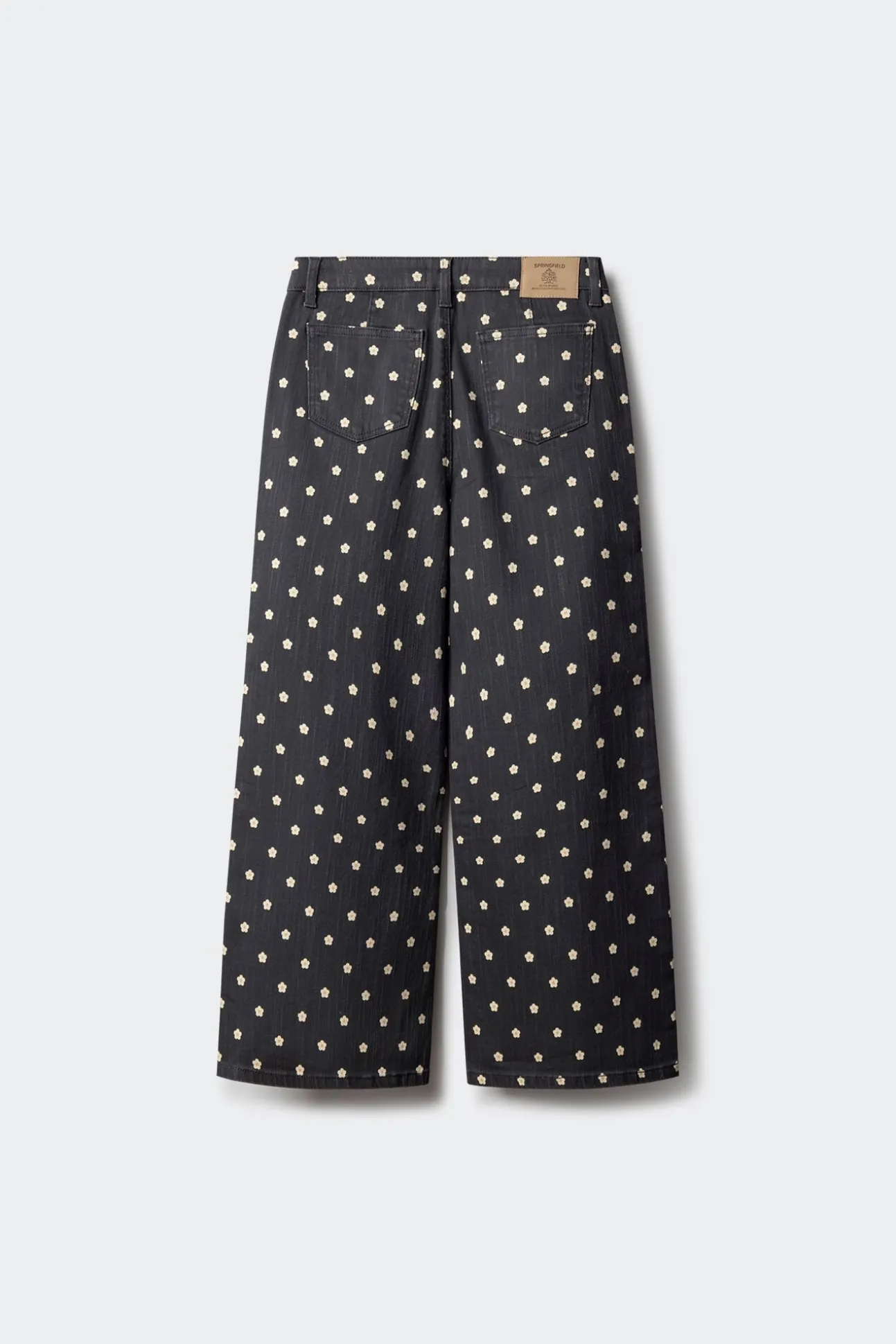 Pantalón culotte margaritas niña