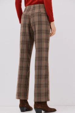 Pantalón de mujer de cuadros