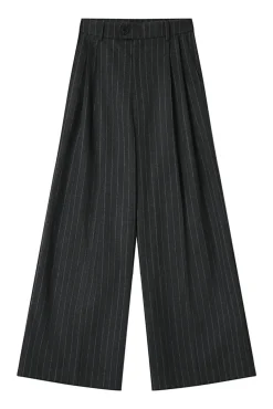 Pantalón de traje a rayas