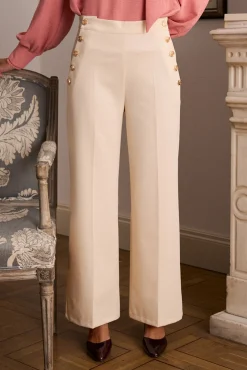 Pantalón de traje botones Diane