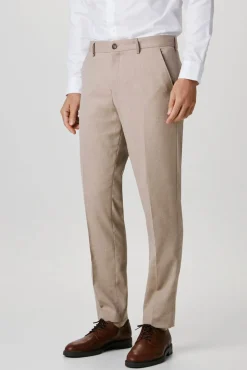Pantalón de traje Slim Fit con lana