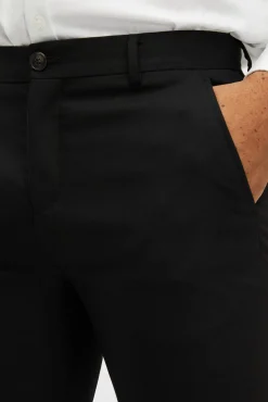 Pantalón de traje Slim Fit con lana