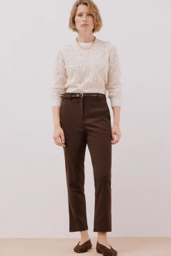 Pantalón de vestir con cinturón