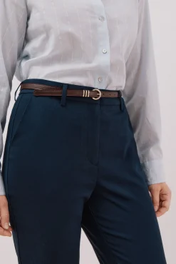 Pantalón de vestir con cinturón