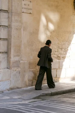 Pantalón de vestir con cuadros