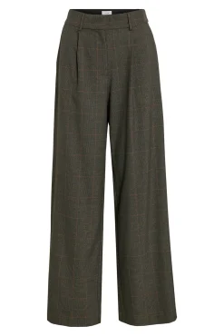 Pantalón de vestir con cuadros