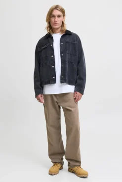 Pantalón denim cargo