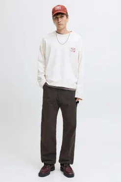 Pantalón denim cargo