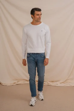 Pantalón Denim Slim Básico