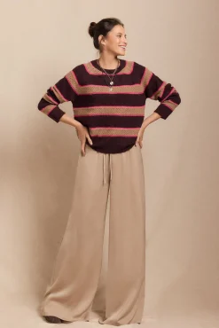 Pantalón fluido satinado