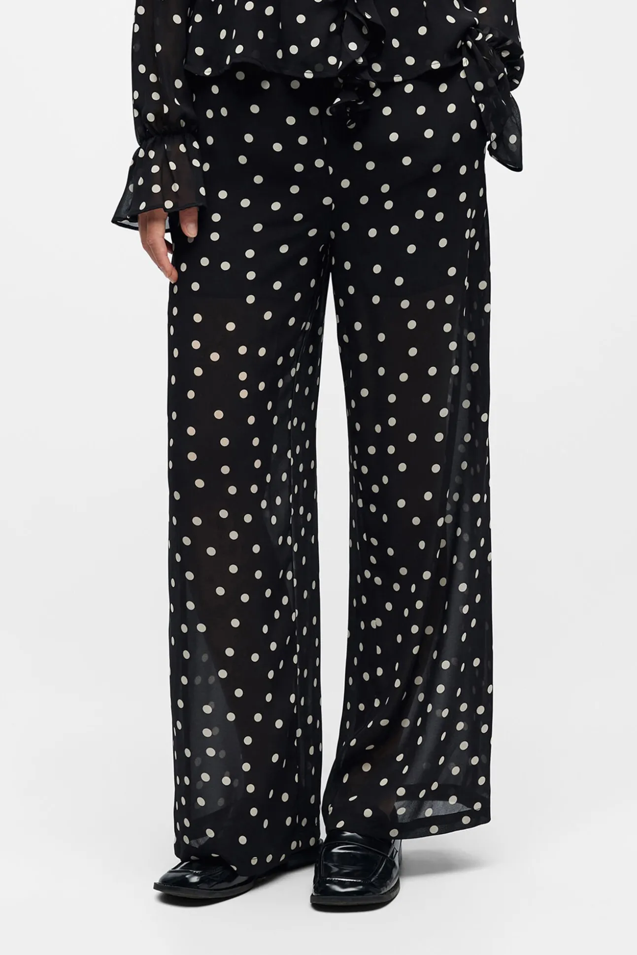 Pantalón gasa estampado