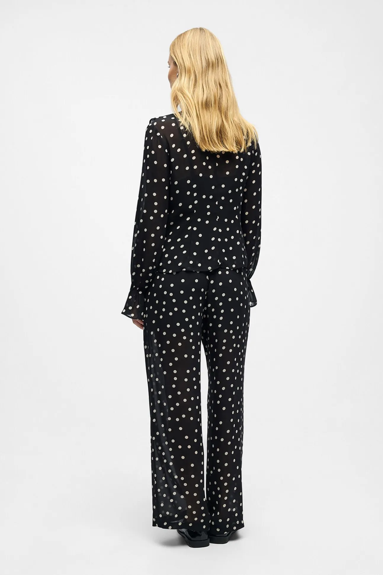 Pantalón gasa estampado