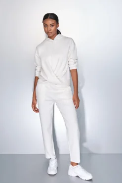 Pantalón jogger blanco