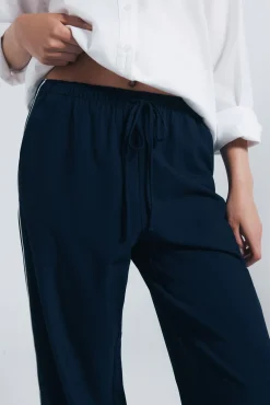 Pantalón jogger rayas lateral