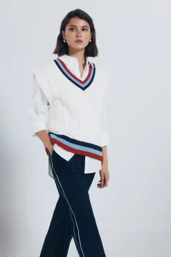 Pantalón jogger rayas lateral