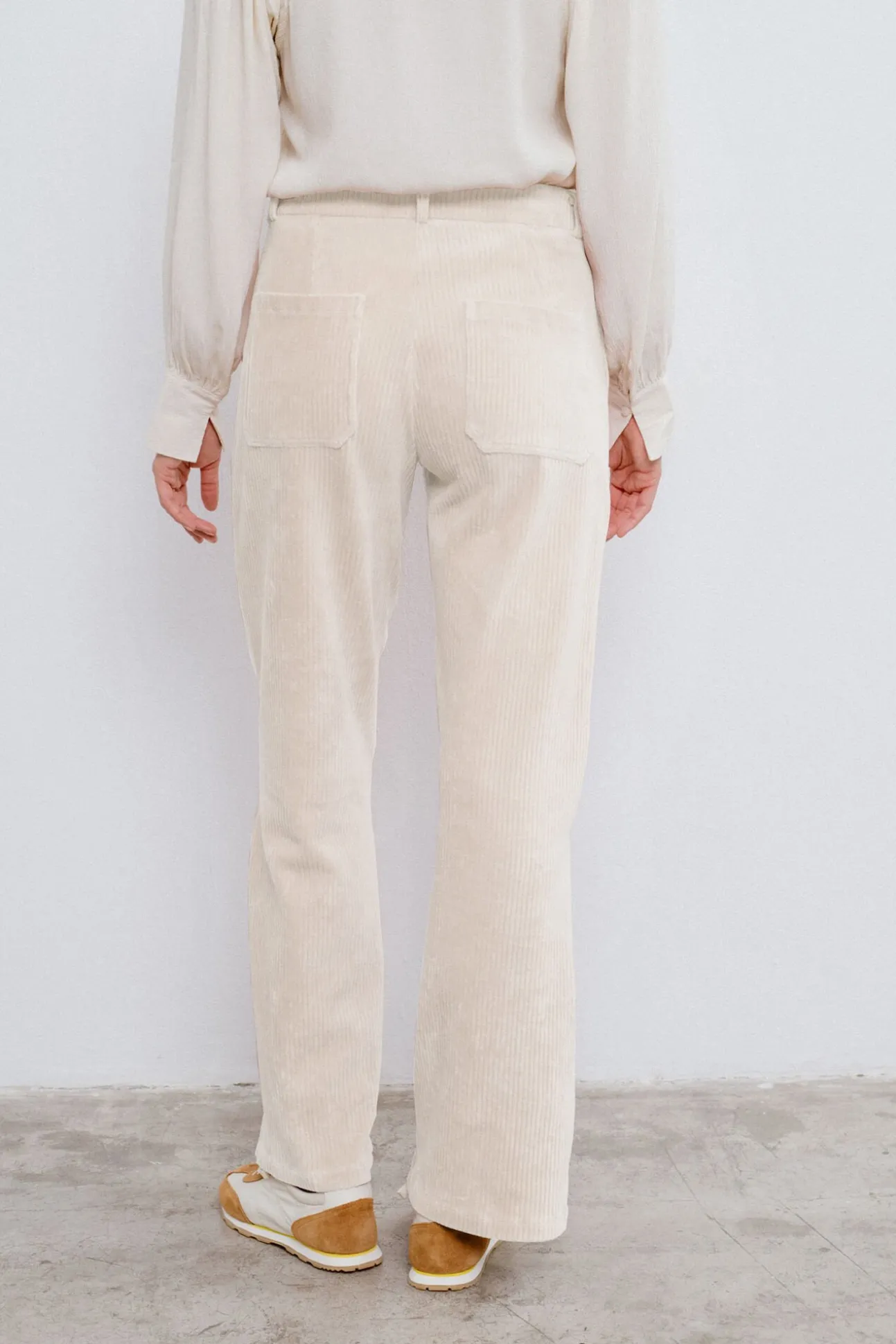 Pantalón largo de pana