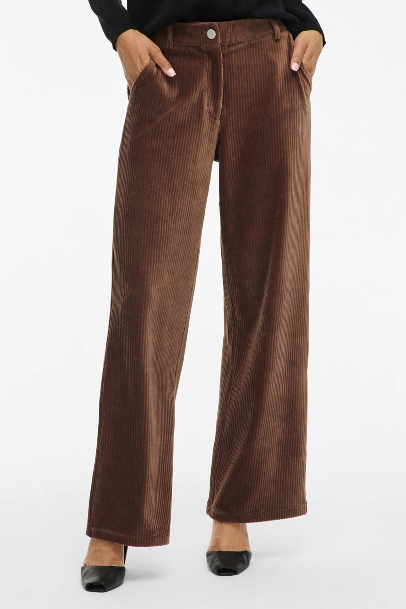 Pantalón largo de pana