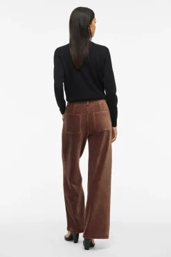 Pantalón largo de pana