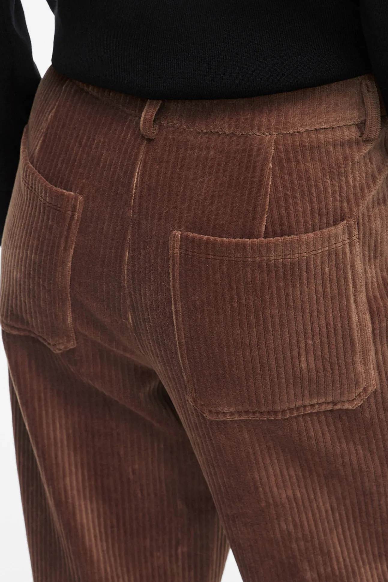 Pantalón largo de pana