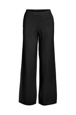 Pantalón largo de punto con viscosa