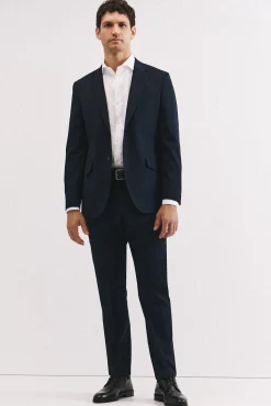 Pantalón marino slim fit