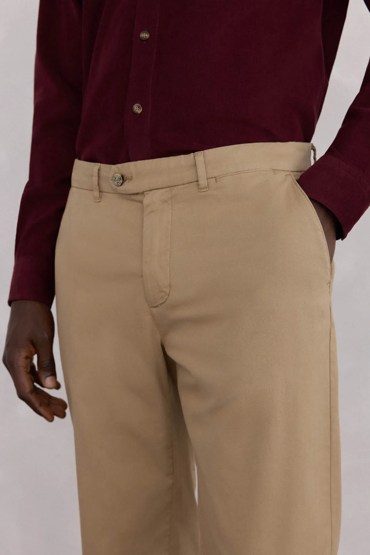 Pantalón premium chino regular fit