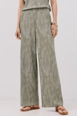 Pantalón punto jacquard