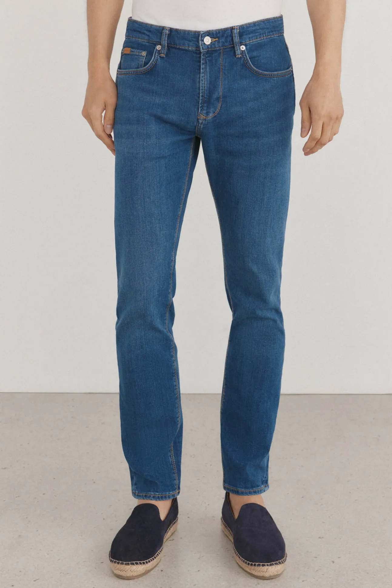 Pantalón vaquero premium flex slim fit