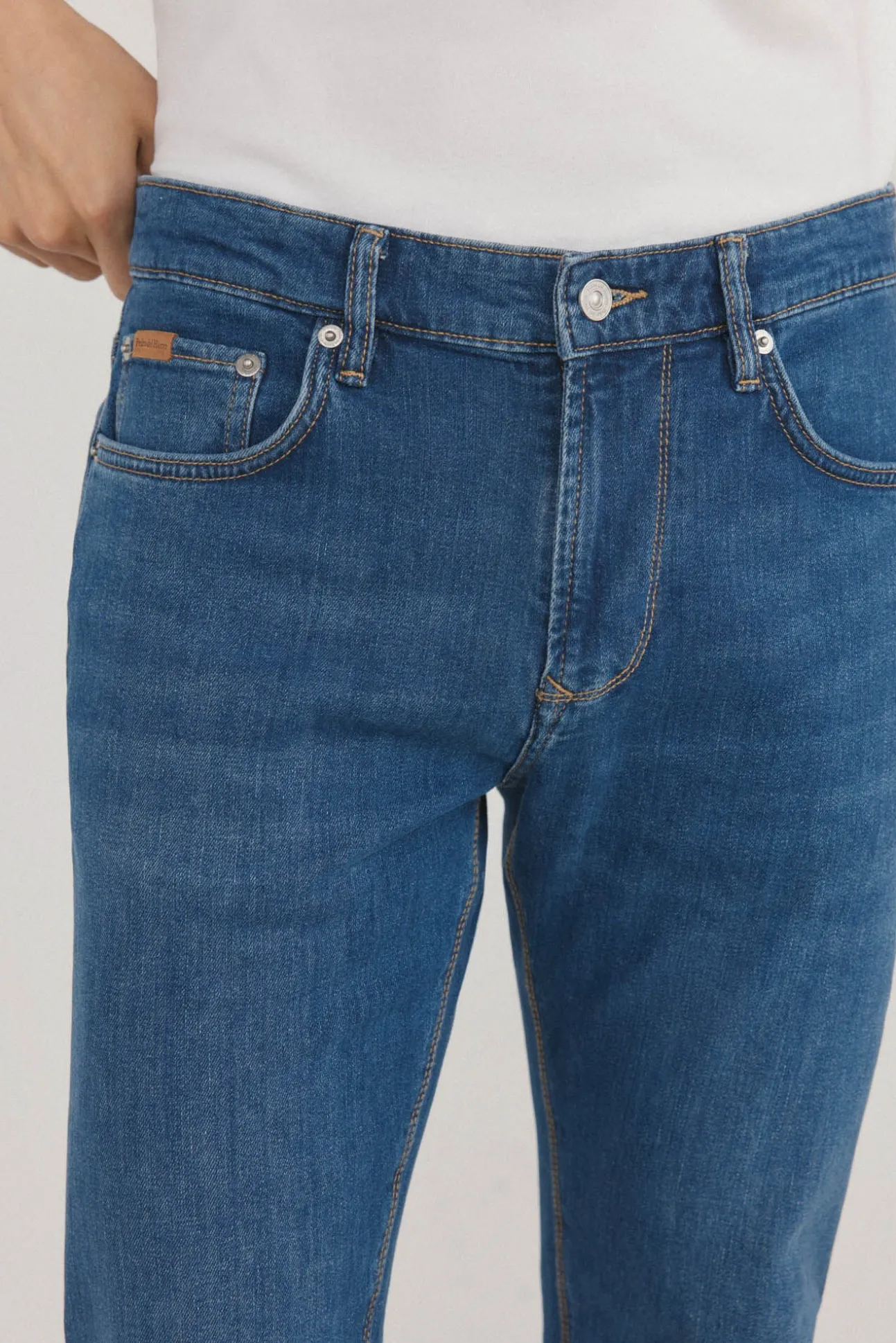 Pantalón vaquero premium flex slim fit