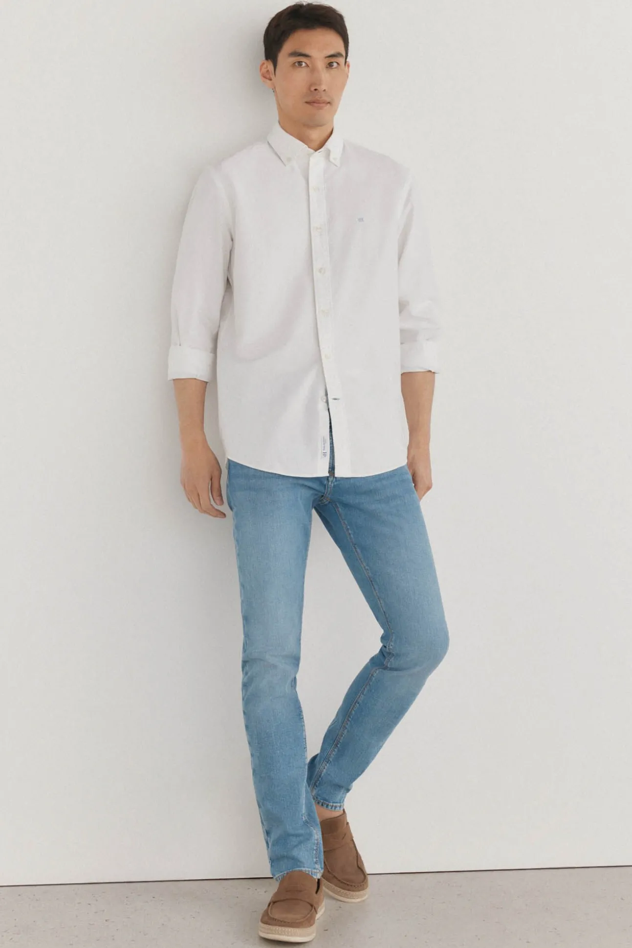 Pantalón vaquero premium flex slim fit