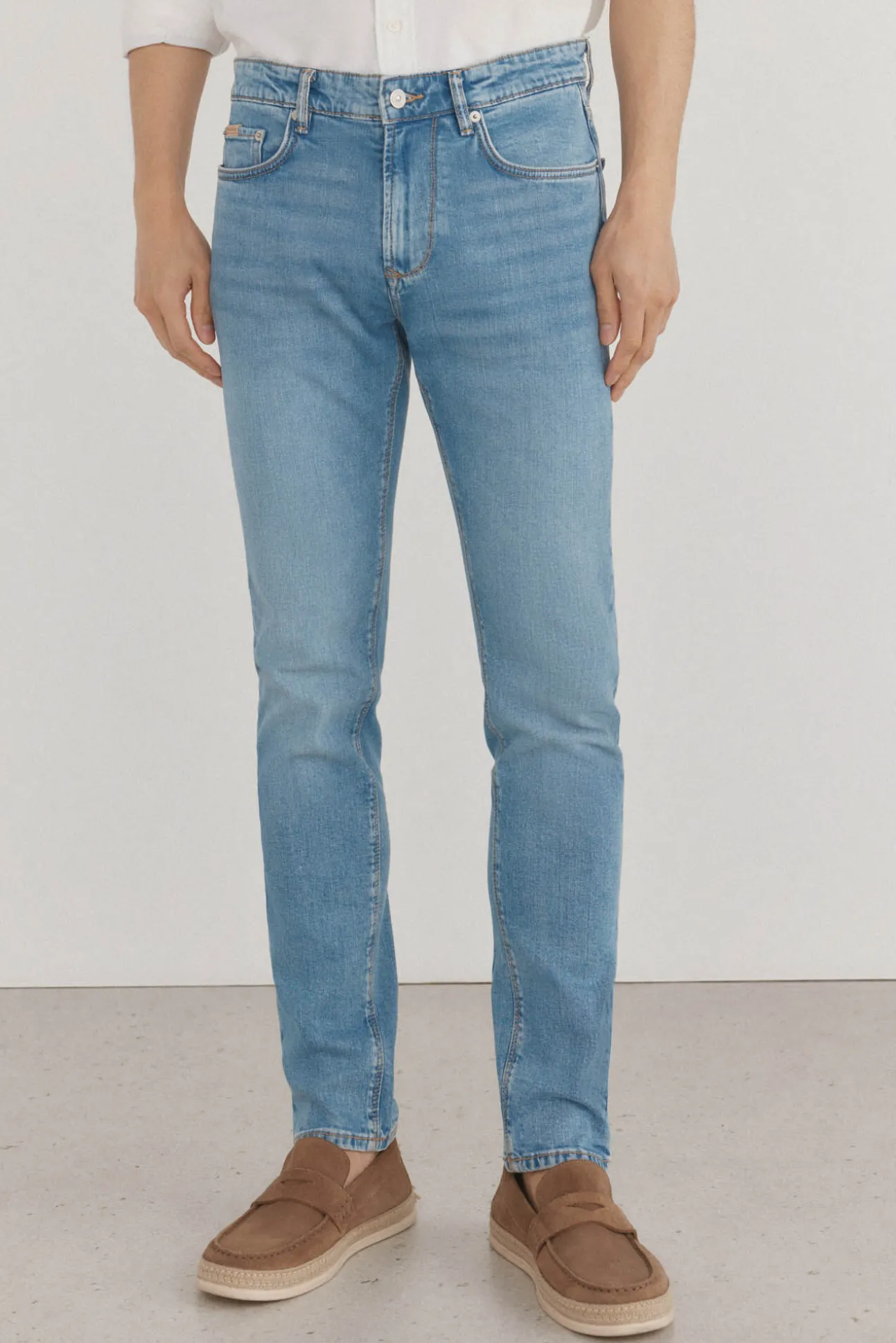 Pantalón vaquero premium flex slim fit