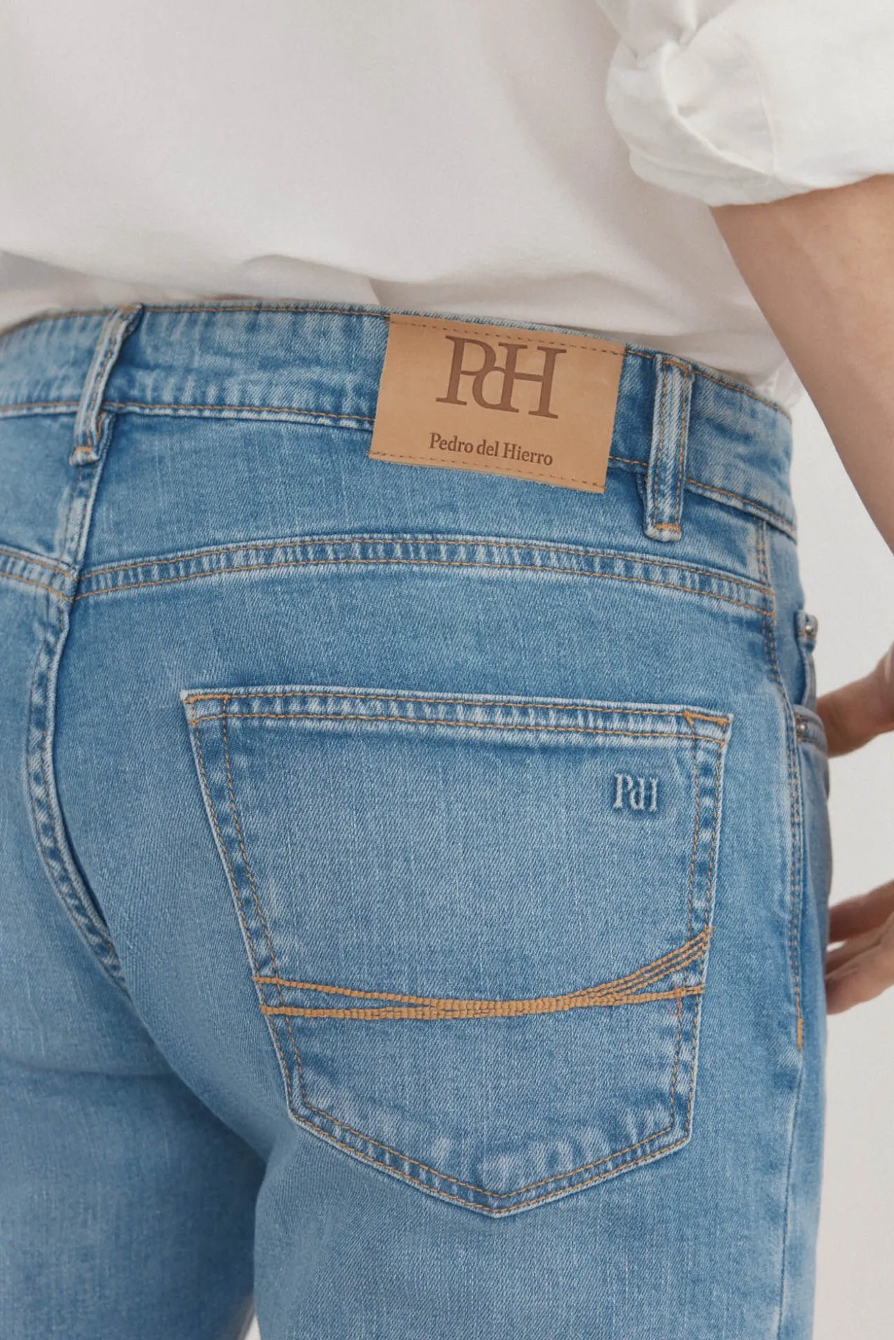 Pantalón vaquero premium flex slim fit