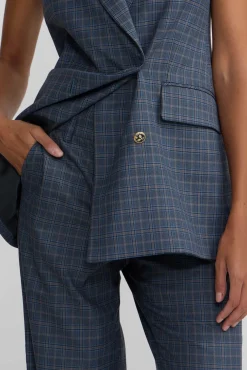 Pantalón vestir cuadros