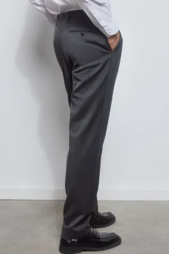 Pantalon liso bi-stretch tailored