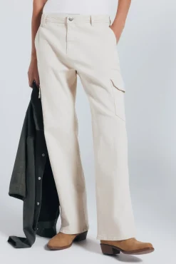 Pantalones cargo algodón