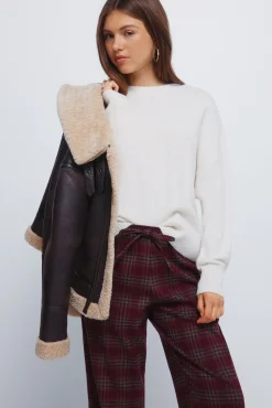 Pantalones jogger cuadros