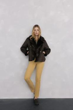 Pantalones pana push up