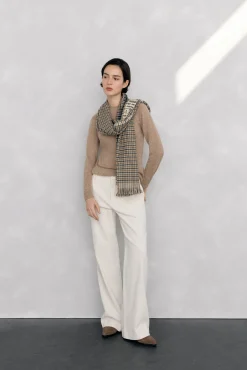 Pantalones pana wide leg classic