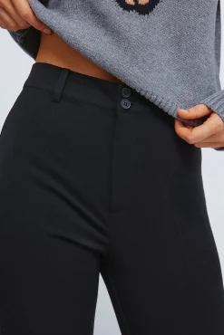 Pantalones rayas flare