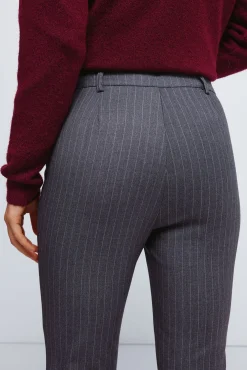 Pantalones rayas flare