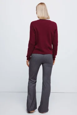 Pantalones rayas flare